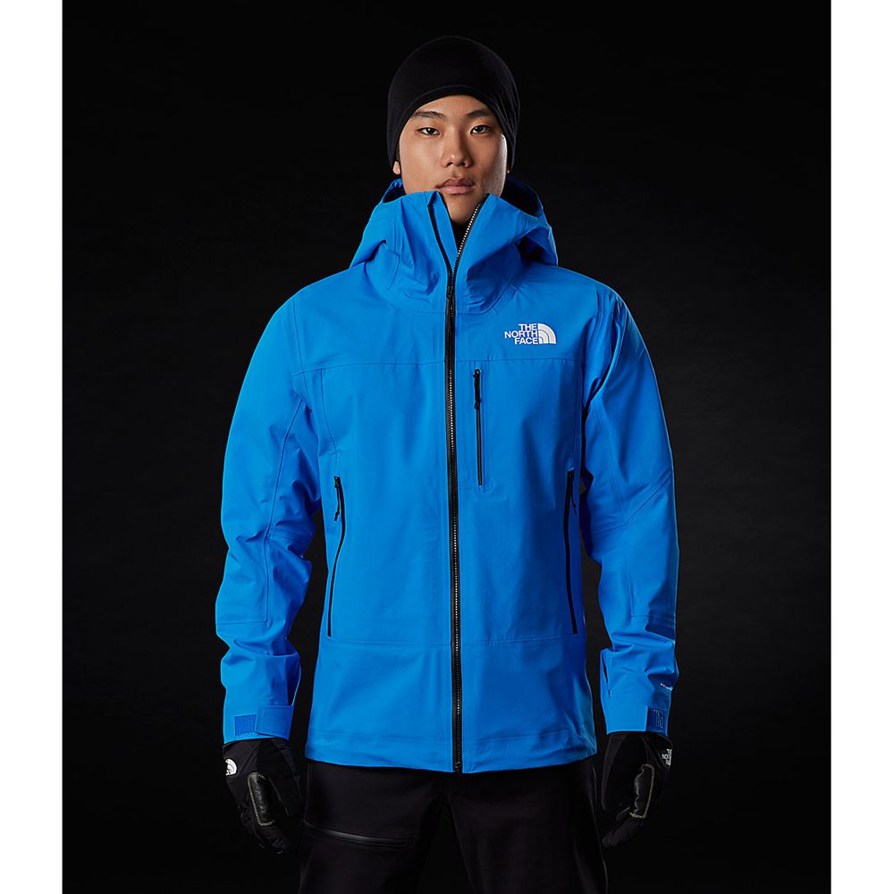 The North Face Insulated Jacket Mens Australia - The North Face Summit Futurelight™ Blue (NLB-462570